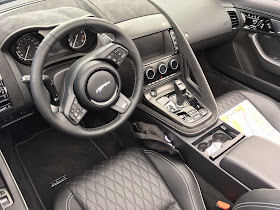 Interior view of 2017 Jaguar F-Type SVR 