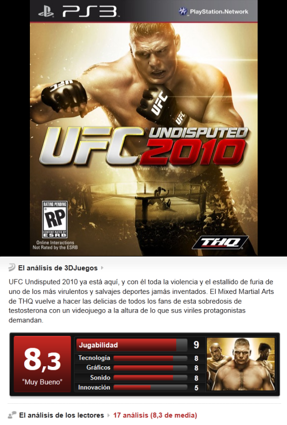 UFC Undisputed 2010 [PS3][Multi][3.55]