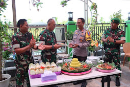  Yohanes Agustiandaru Sambut Kunjungan Tim Kesiapan Pembentukan Kodim Teluk Wondama