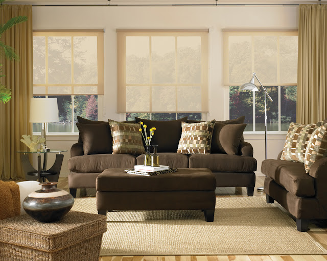 brown living room ideas