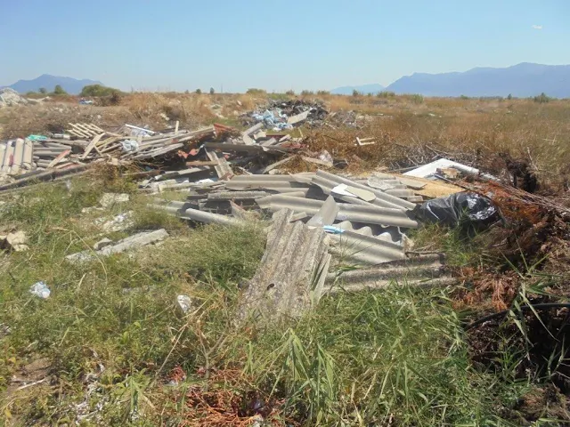 Παράνομες χωματερές στην Περιοχή NATURA 