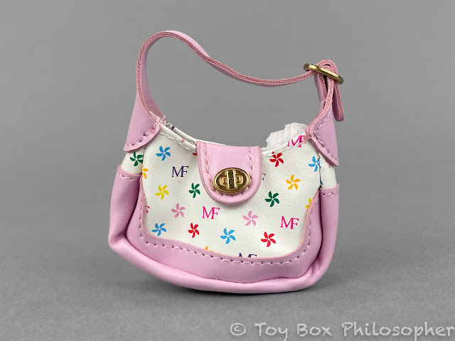 Zuru Mini Brands Fashion WHITE PINK MF Purse Shoulder Bag 1:6 Doll Series 1  - Body Logic