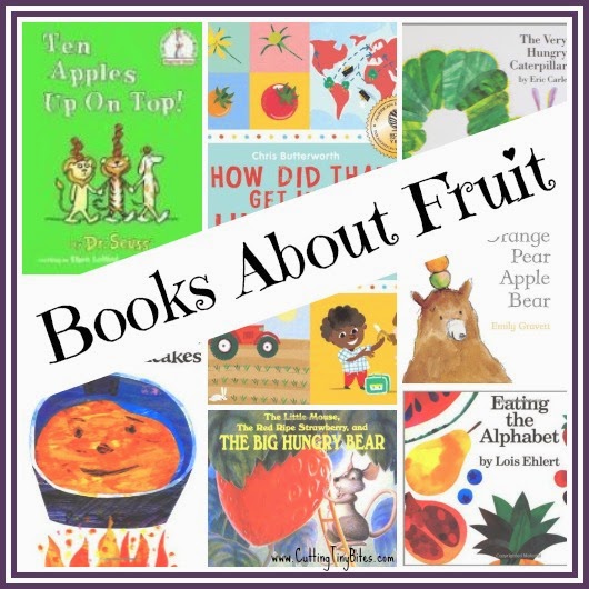 Books About Fruit Collage