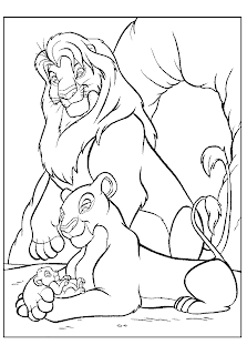 the lion king coloring pages