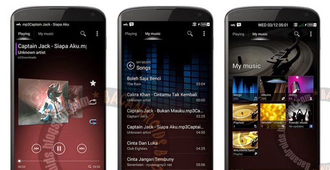 Walkman  Xperia Z1 Base 8.4.A.5.3 untuk  ICS/Jellybean