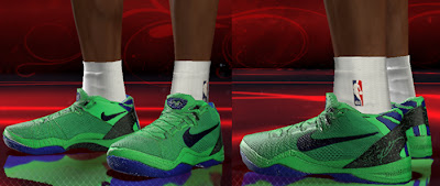 NBA 2K13 Nike Kobe 8 PS Elite 'Superhero' Shoes Patch