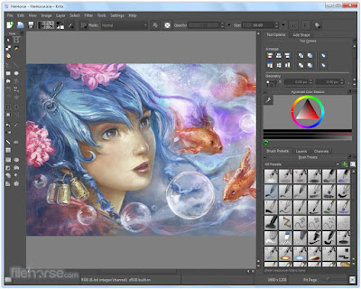  Software Editing Mirip Photoshop Gratis Krita 2.9.7.6 Software Editing Mirip Photoshop Gratis