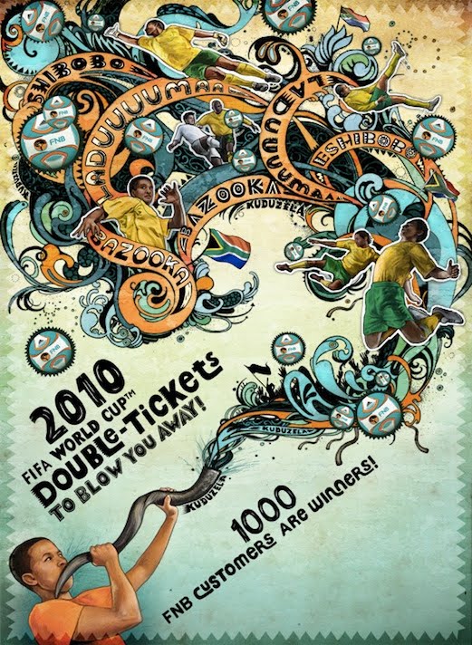 cool 2010 world cup poster