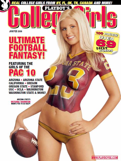 Playboy's College Girls Magazine JANFEB 2006