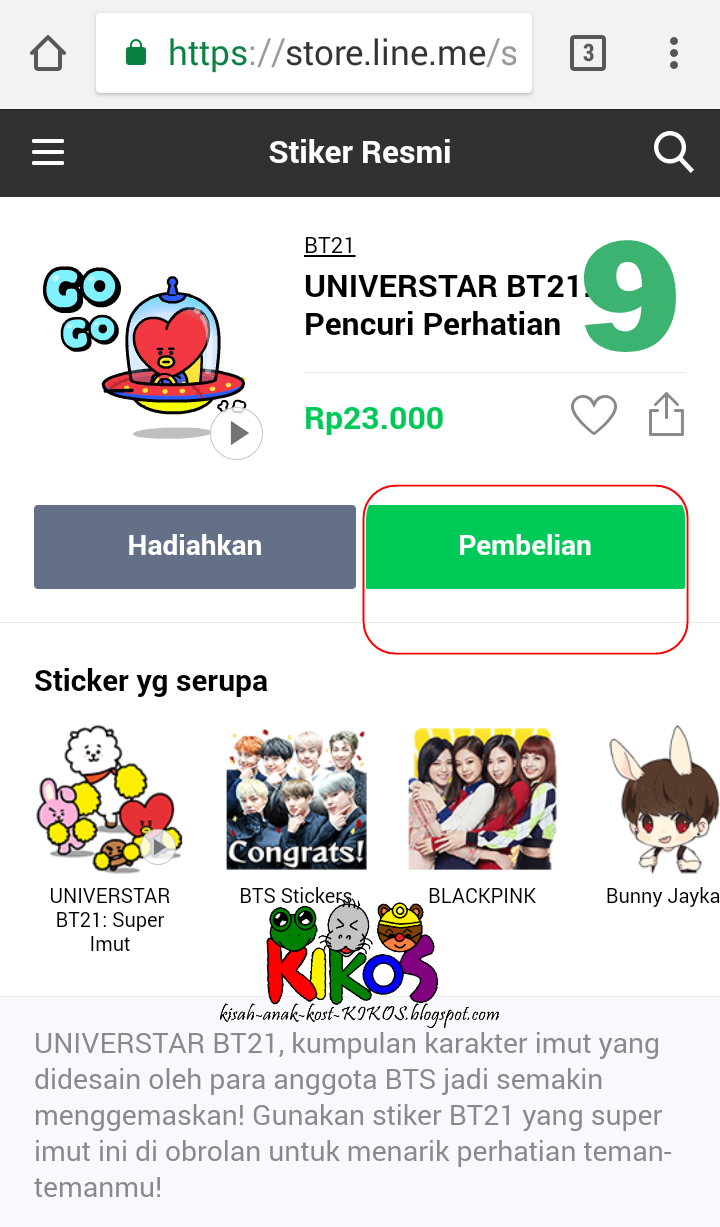 Kumpulan Stiker Line Lucu 10 Koin Stikerlucu77