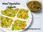  Mixed VegetablesChapathi