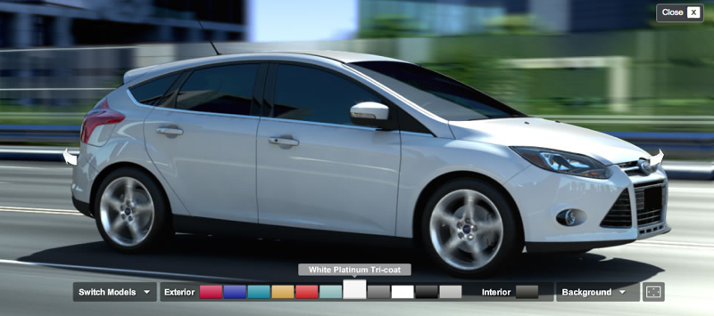 Colori Ford Focus 2011