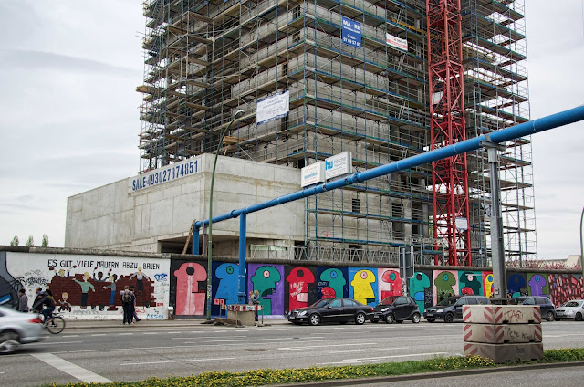 Baustelle LIVING LEVELS direkt an der Spree, Mühlenstraße 24, 10243 Berlin, 11.04.2014