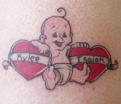 Love, Heart/Hearts - Flash Womens/Girls Tattoos Black line heart tattoo on 