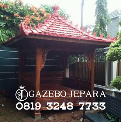 Gazebo Ukir Jati