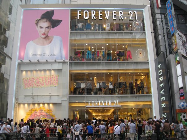 FOREVER 21 at Hong Kong