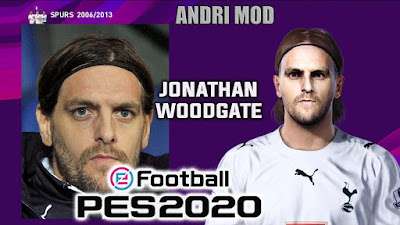 PES 2020 Faces Jonathan Woodgate by Andri Mod