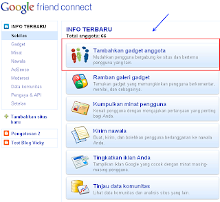 memasukkan widget follow di blogger