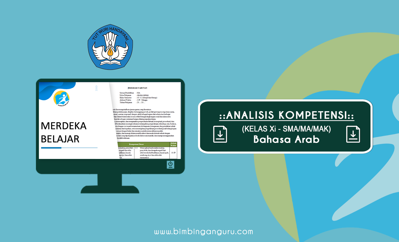 Analisis Kompetensi Bahasa Arab Kelas XI K13 Revisi, Edisi Th 2022/2023