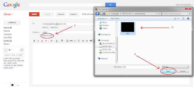 Cara Kirim File Lewat Email