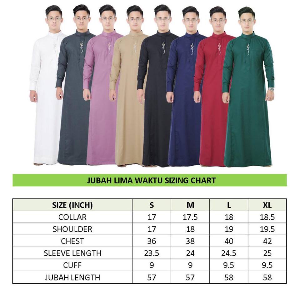 MARI BELI JUBAH LIMA WAKTU 5 WAKTU Erti Kehidupan