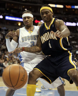 Allen Iverson and Marquis Daniels