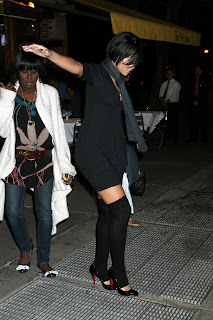 Rihanna Leggy Candids