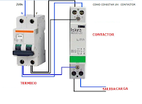 COMO CONECTAR UN CONTACTOR