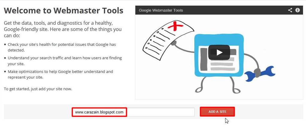 Cara Mendaftarkan Blog Ke Search Engine Google