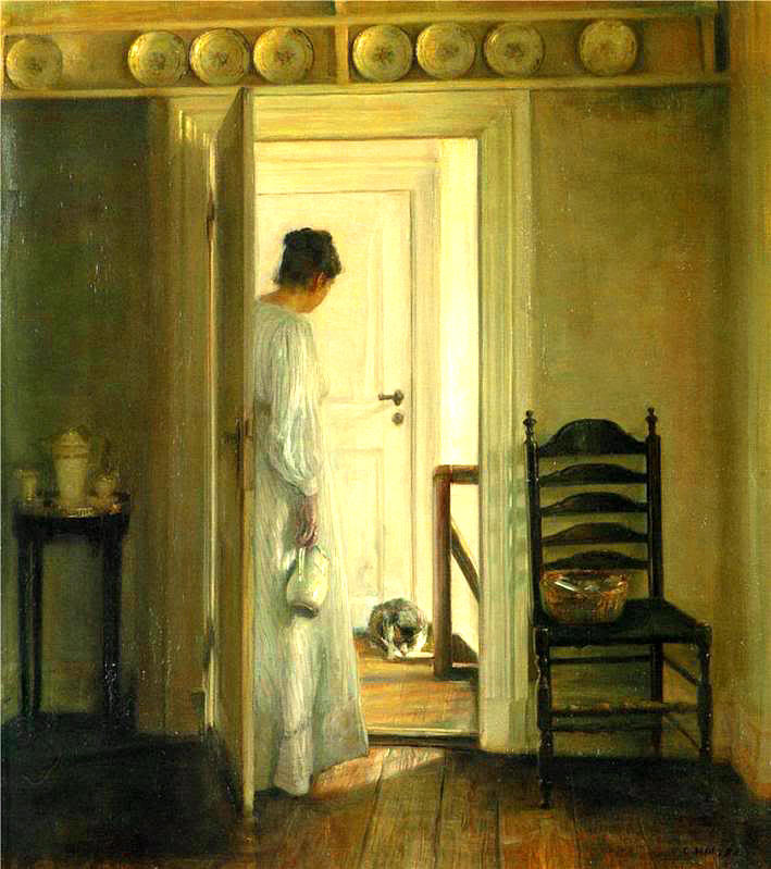 carl wilhem holsoe painting