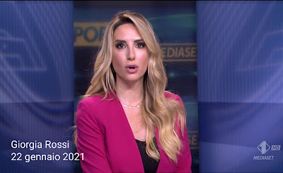 Giorgia Rossi 22 gennaio sport Mediaset