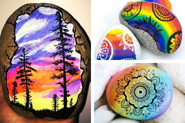 Lovely cool paintings ideas 25 Cool Painted Rocks That Will Inspire You I Love