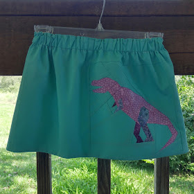 dinosaur toddler skirt