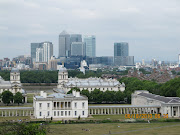 . National Maritime Museum, view from the Observatory, the Tower Bridge (london greenwich day )