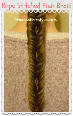 Rope Stitched Fishtail Braid Video Tutorial