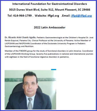 2022 Latin Ambassadors-Gastroenterologo-Pediatra-Ricardo-Chanis-Panama