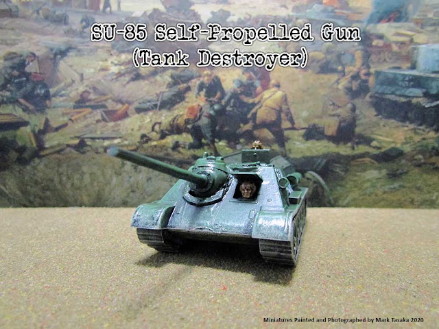 Armourfast 1/72 SU-85 Self-Propelled Gun (Tank Destroyer)