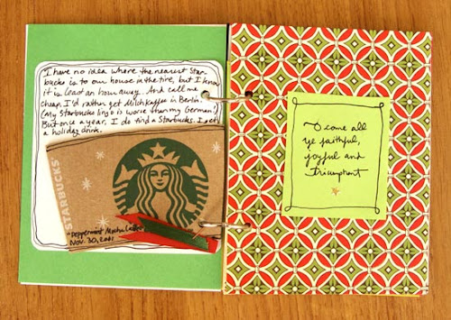 Scrapbook Ideas Using Starbucks Items
