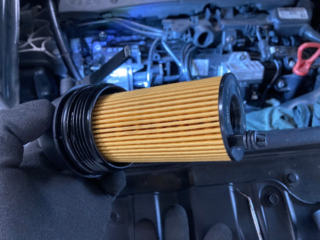 appearance of oil filter element