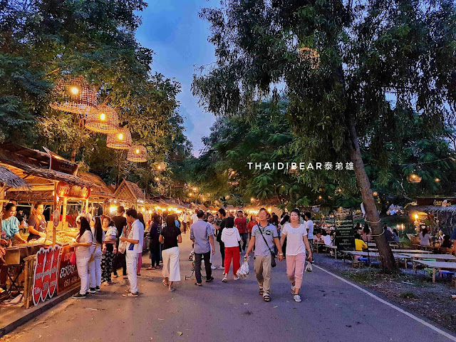 泰國大城夜市竟然有兩個，大城夜市與大城假日復古夜市? - 大城夜市｜大城一日遊｜Ayutthaya｜大城地圖｜大城交通｜大城美食