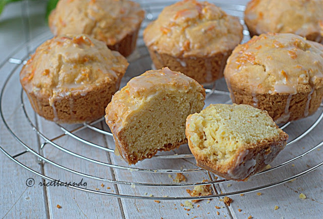 Minicake inzupposi all'arancia ricetta torta dolce