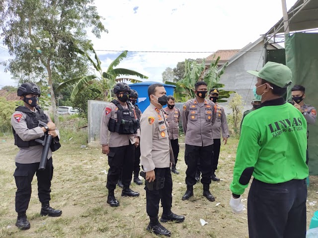 Patroli Brimob Lampung Tengah Ciptakan Kondisi Aman Selama Pilkada