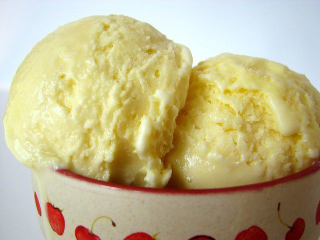 Lemon Curd Ice Cream