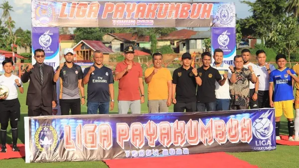 Liga Payakumbuh Ditabuh Di Lapangan Sepak Bola Kapten Tantawi, Riza Falepi: Selamat Bertanding