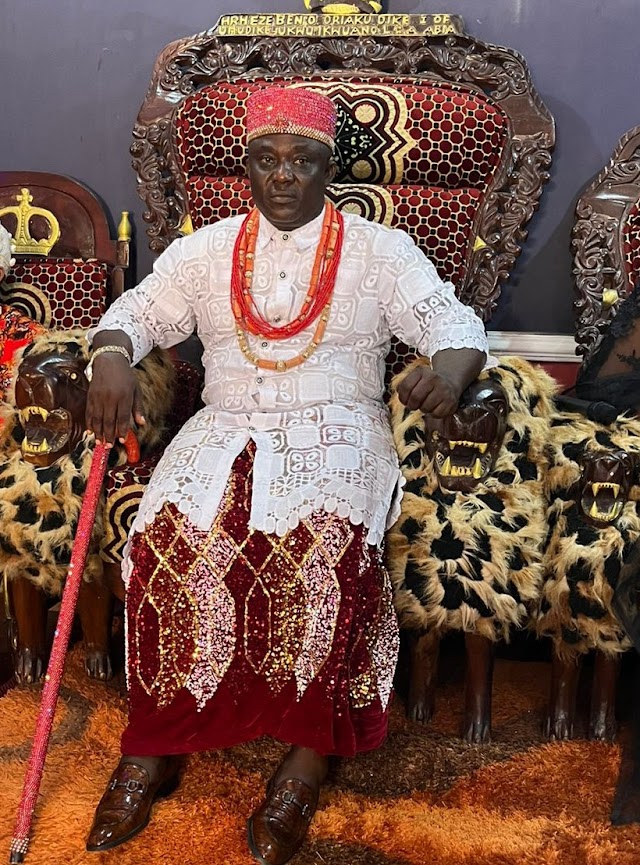 Ikwuano Mayor Sends Birthday Greetings to HRH Eze Ben