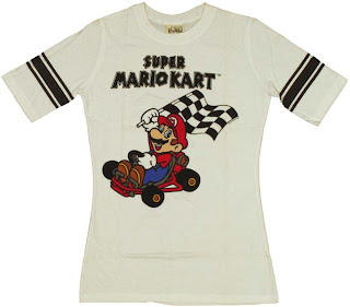 mario kart clothing, mario kart t shirt, super mario shirt, casual clothing