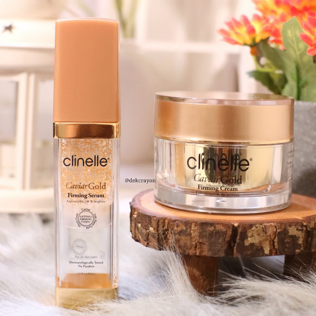 review clinelle caviar gold firming serum dan clinelle caviar gold firming cream