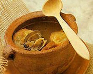 Receta Sopa de Almejas y Ajos