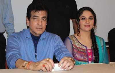 Jeetendra & Gracy Singh At Mahabharat Music Launch