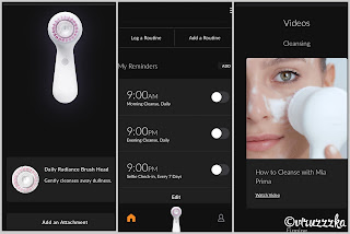 Clarisonic Mia Prima Electronic Face Brush Review Photo Video